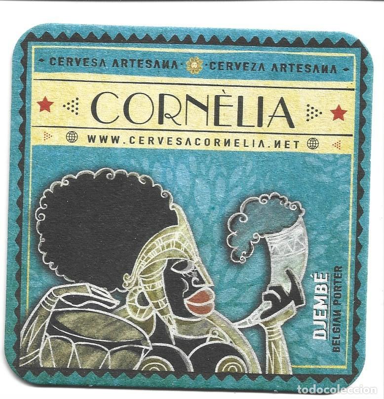 Coleccionismo de cervezas: 1 posa vaso cerveza artesana cornelia cornella