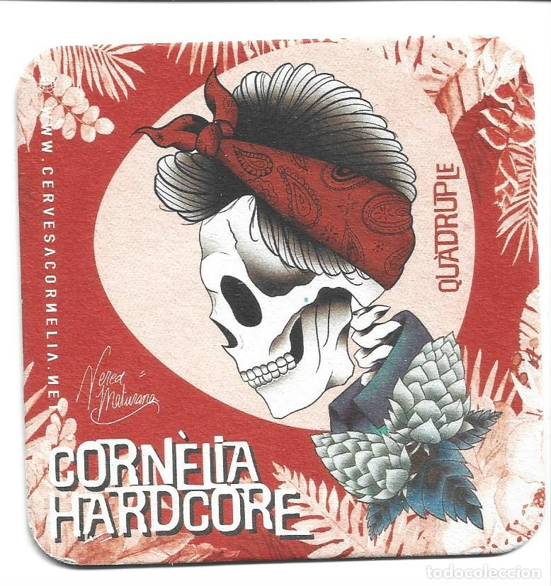 Coleccionismo de cervezas: 1 posa vaso cerveza artesana cornelia cornella