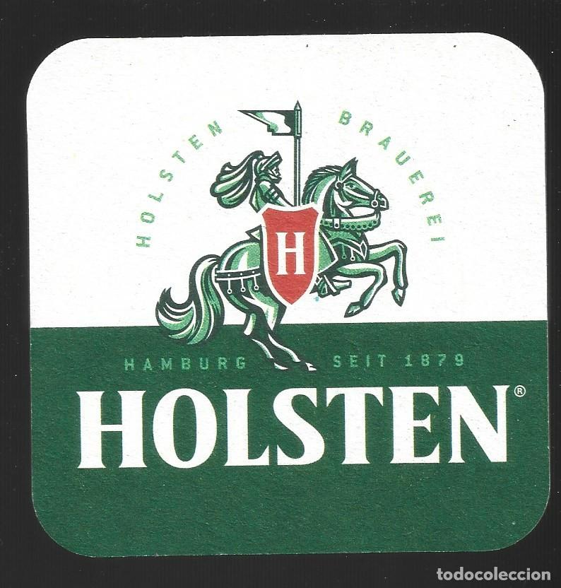 Collezionismo di birre: 1 POSA VASO ALEMAN CERVEZA HOLSTEN