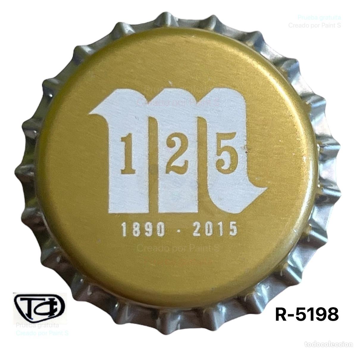 Coleccionismo de cervezas: TAPON CORONA CHAPA BEER BOTTLE CAP KRONKORKEN TAPPI CAPSULE CERVEZA MAHOU 125