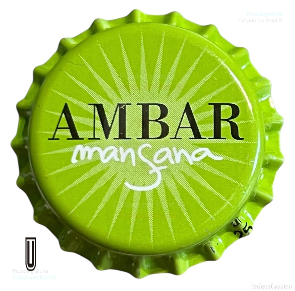 Coleccionismo de cervezas: TAPON CORONA CHAPA BEER BOTTLE CAP KRONKORKEN TAPPI CAPSULE CERVEZA AMBAR MANZANA