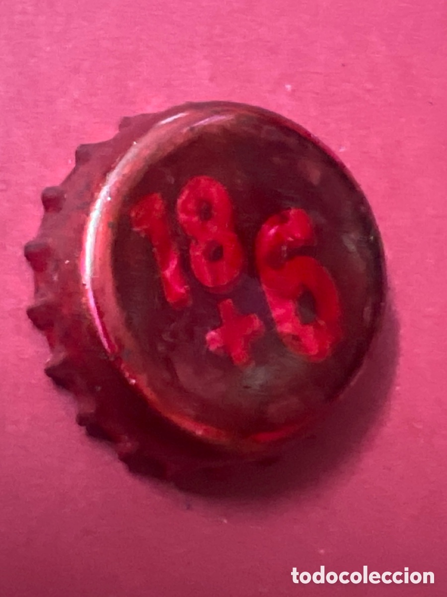Coleccionismo de cervezas: E60. CHAPA DE CERVEZA 18 + 6 - Foto 1