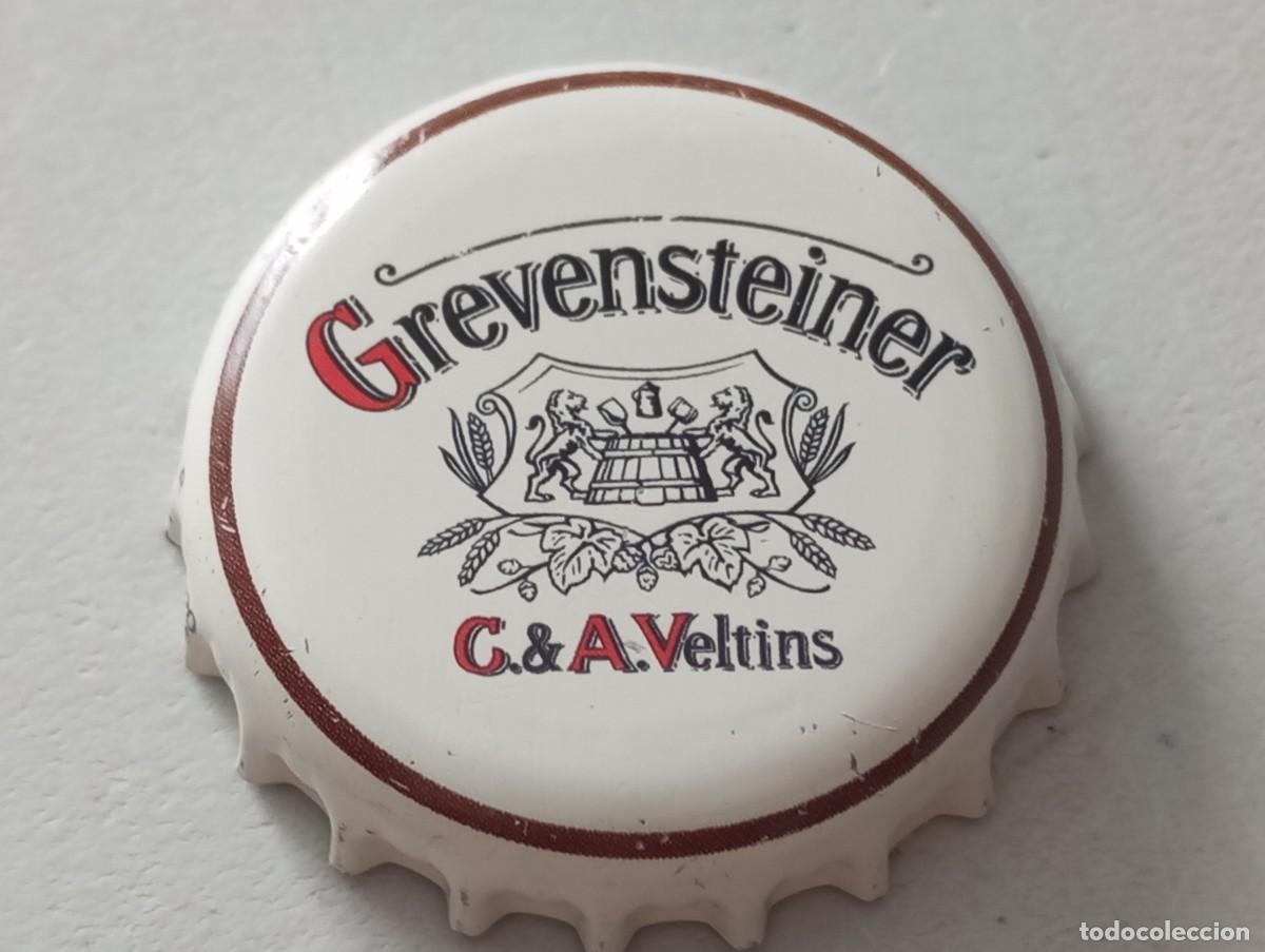 Collectionnisme de bi&egrave;res: Chapa tap&oacute;n corona de la cerveza alemana GREVENSTEINER