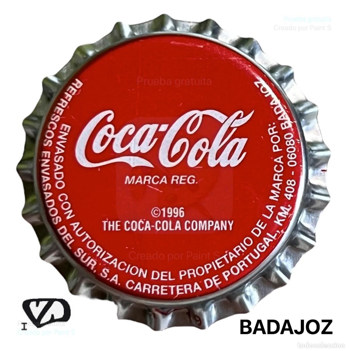 Coleccionismo de cervezas: TAPON CORONA CHAPA BOTTLE CAP KRONKORKEN TAPPI CAPSULE COCA COLA - BADAJOZ
