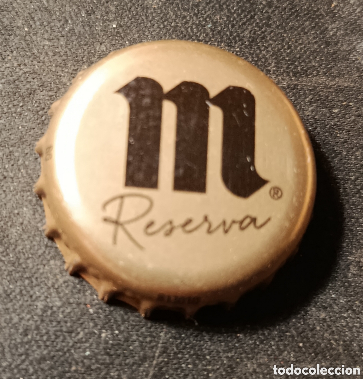 Coleccionismo de cervezas: CHAPA CERVEZA MAHOU RESERVA