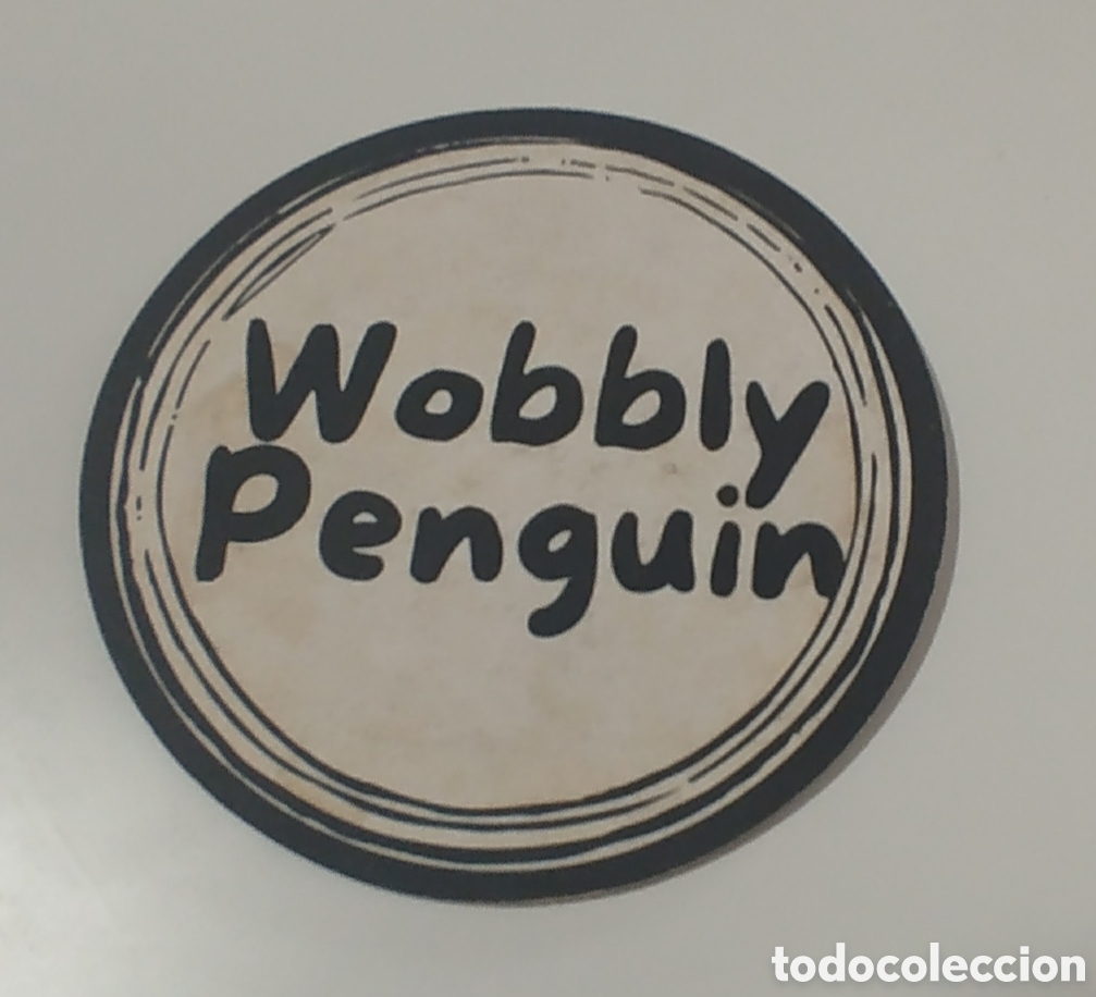 Coleccionismo de cervezas: Posavasos wobbly penguin - Foto 2