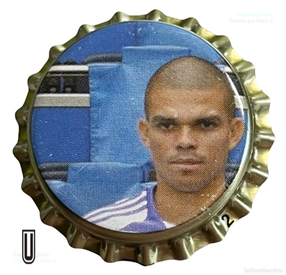 Coleccionismo de cervezas: TAPON CORONA CHAPA BEER BOTTLE CAP KRONKORKEN TAPPI CAPSULE MAHOU REAL MADRID 2007/08 PEPE