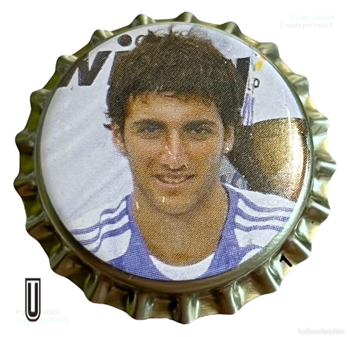 Coleccionismo de cervezas: TAPON CORONA CHAPA BEER BOTTLE CAP KRONKORKEN CAPSULE CERVEZA MAHOU REAL MADRID 2007/08 HIGUAIN