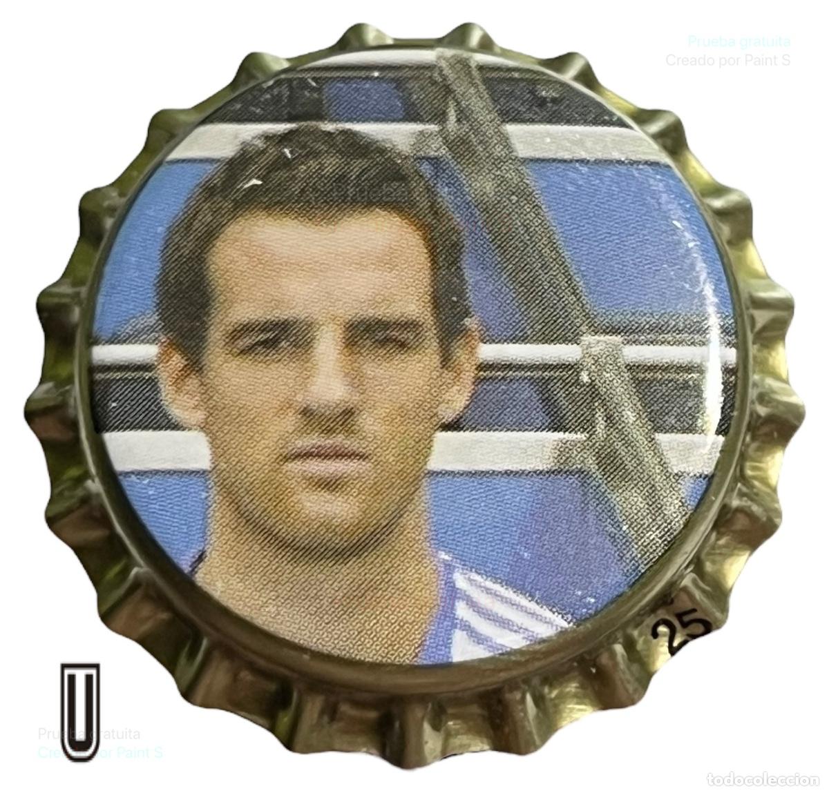 Coleccionismo de cervezas: TAPON CORONA CHAPA BEER BOTTLE CAP KRONKORKEN CAPSULE CERVEZA MAHOU REAL MADRID 2007/08 METZELDER