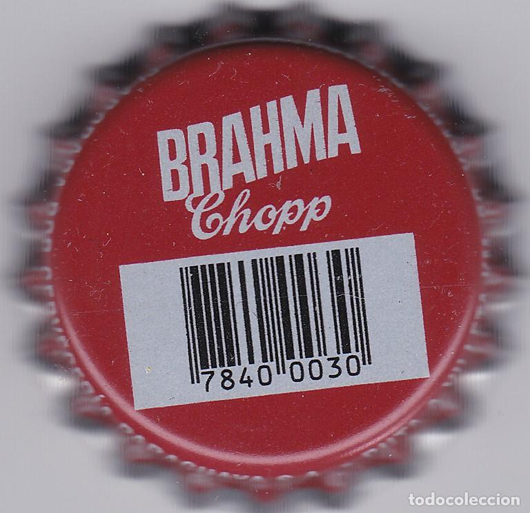 Coleccionismo de cervezas: Chapa brasil brahma cerveza tapon corona