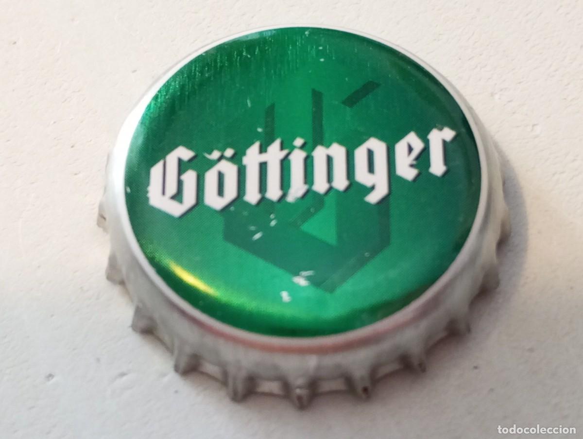 Coleccionismo de cervezas: Chapa tap&oacute;n corona de la cerveza alemana G&Ouml;TTINGER