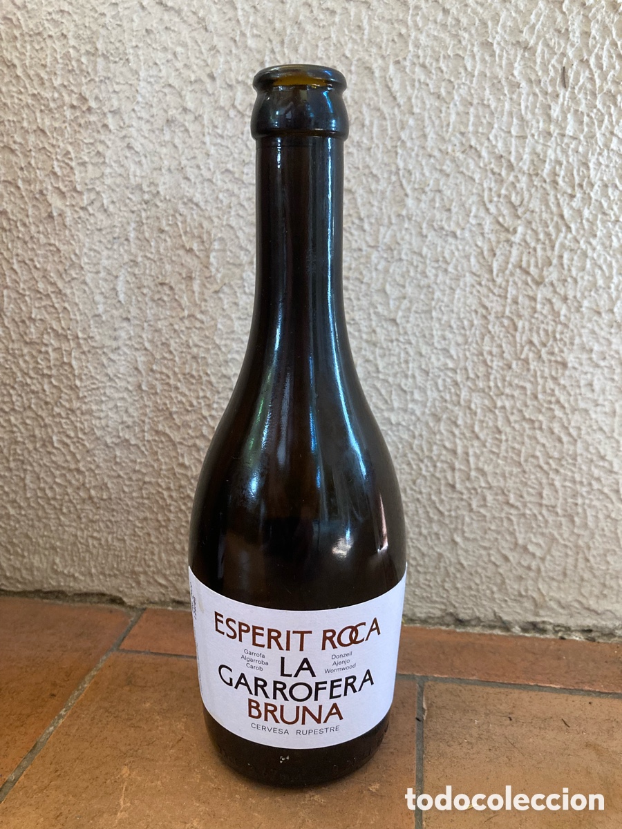 Collezionismo di birre: BOTELLA BEER BIRRA CERVEZA CERVESA LA GARROFERA BRUNA.ESPERIT ROCA.GIRONA (2)--CARMANJO