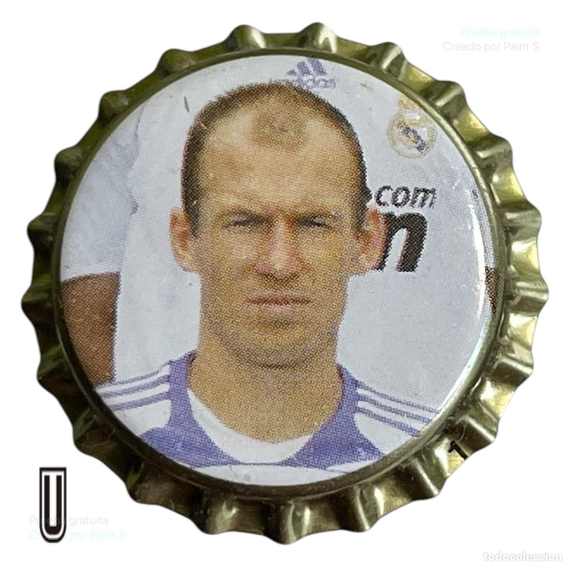 Coleccionismo de cervezas: TAPON CORONA CHAPA BEER BOTTLE CAP KRONKORKEN TAPPI CAPSULE CERVEZA MAHOU REAL MADRID 2007/08 ROBBEN