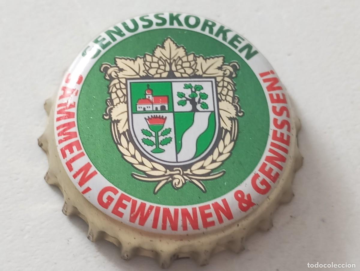 Collezionismo di birre: Chapa tap&oacute;n corona de la cerveza alemana DISTELH&Auml;USER GENUSSKORKEN