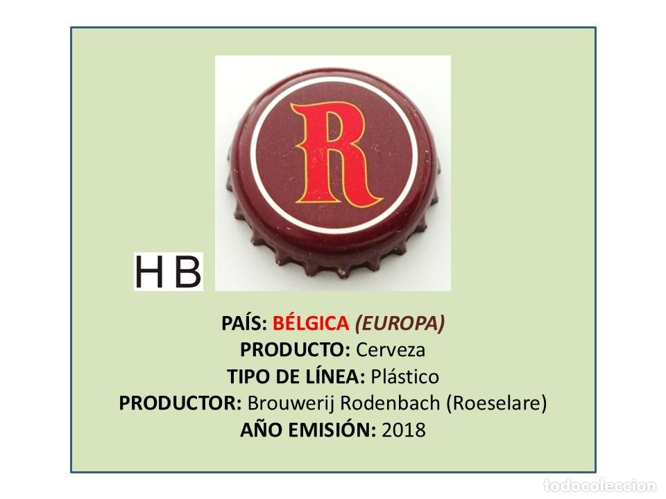 Coleccionismo de cervezas: TAPON CORONA CAPSULA CHAPA CERVEZA RODENBACH ALEXANDER (B&Eacute;LGICA)