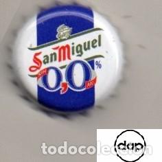Coleccionismo de cervezas: chapa - cerveza - ESPA&Ntilde;A - San Miguel 0,0%