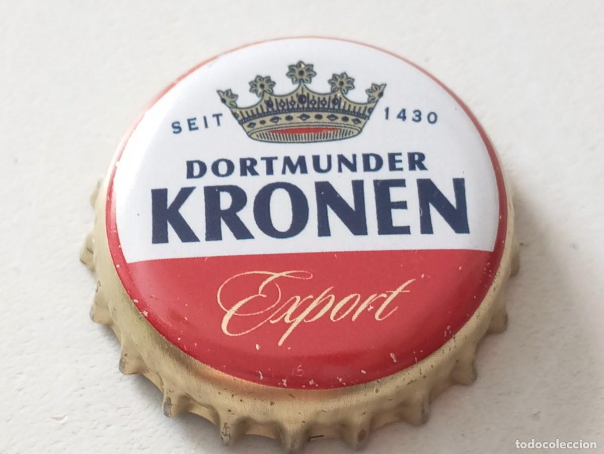 Collectable Beer: Chapa tap&oacute;n corona de la cerveza alemana DORTMUNDER KRONEN EXPORT