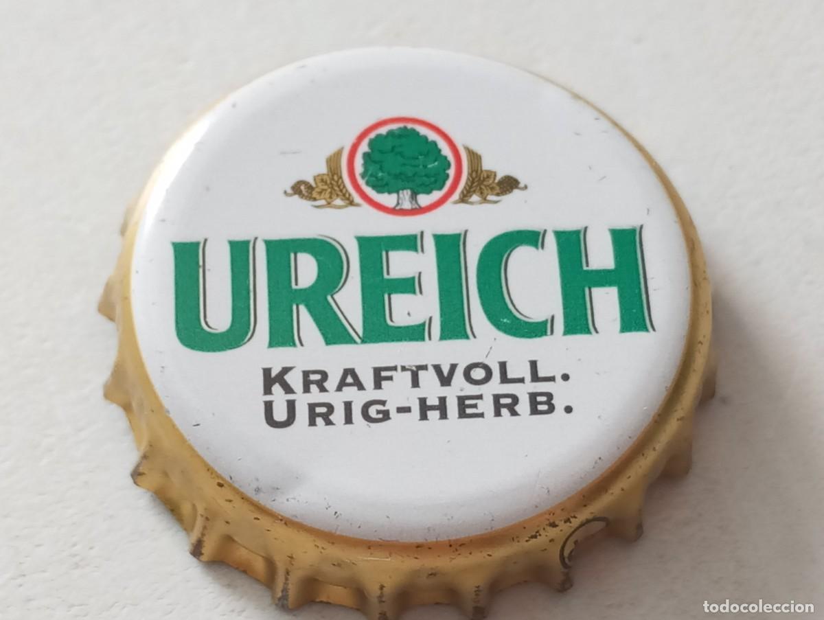 Collezionismo di birre: Chapa tap&oacute;n corona de la cerveza alemana EICHBAUM UREICH KRAFTVOLL. URIG-HERB.