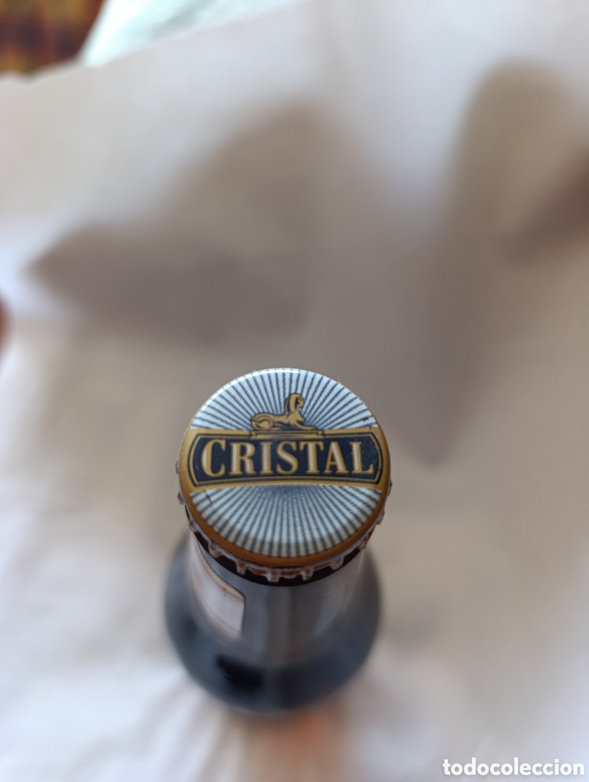 Coleccionismo de cervezas: Botella Cerveza Cristal - Per&uacute; - Foto 3
