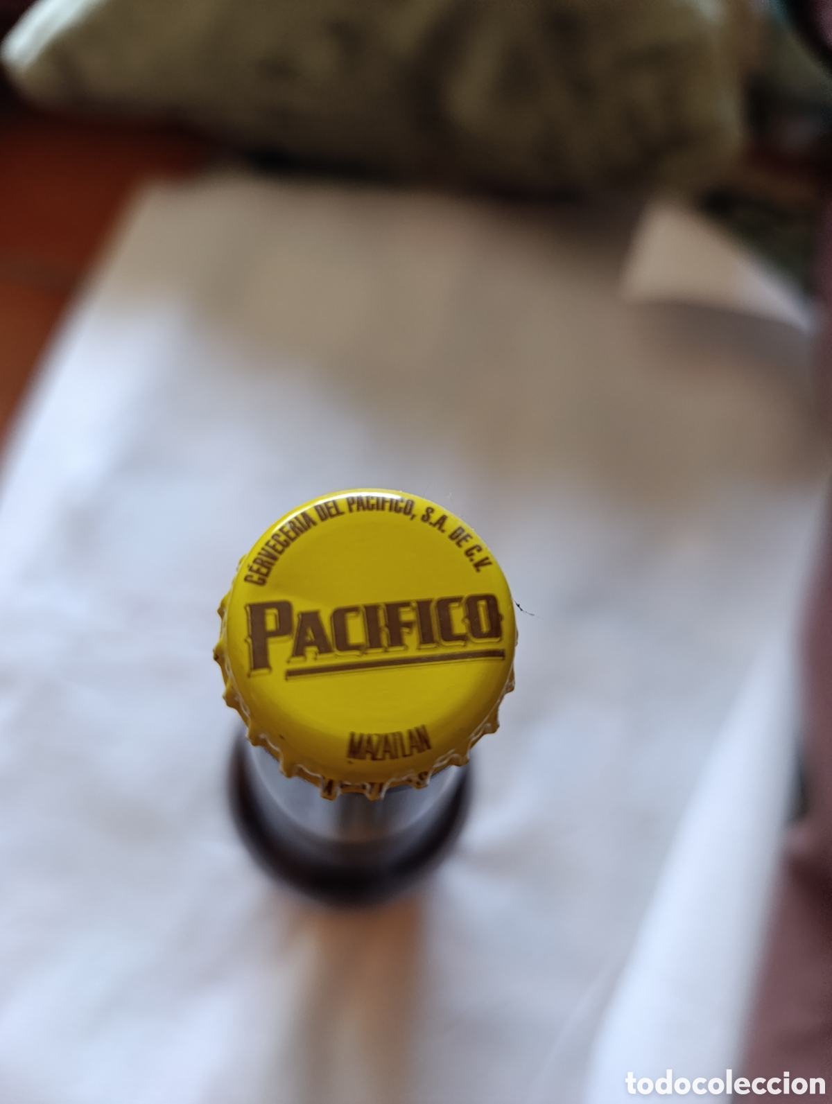 Coleccionismo de cervezas: Botella cerveza Pac&iacute;fico - M&eacute;xico - Foto 3