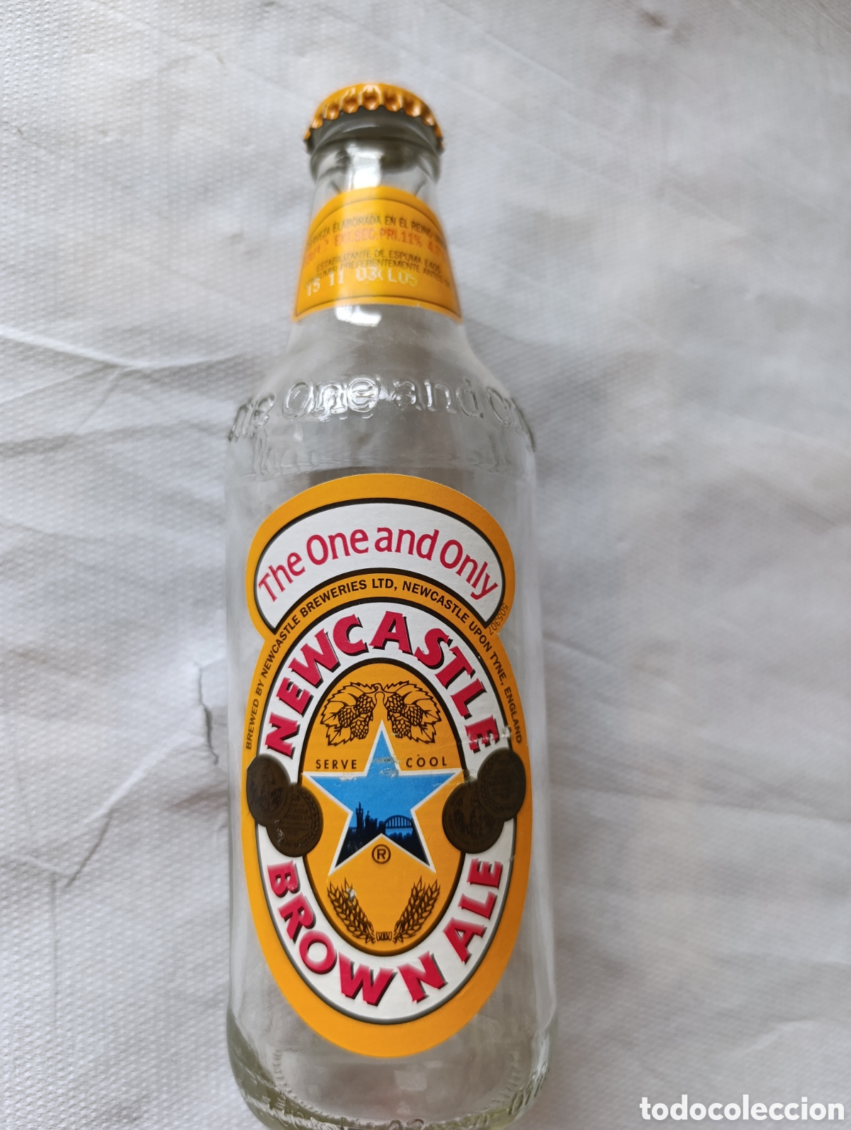 Coleccionismo de cervezas: Botella Newcastle Brown Ale - Inglaterra - Foto 1
