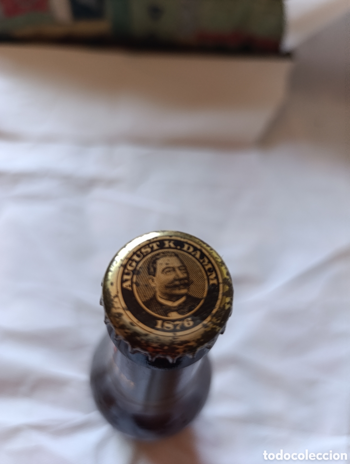 Coleccionismo de cervezas: Botella cerveza AK DAMM 2006 - Foto 3