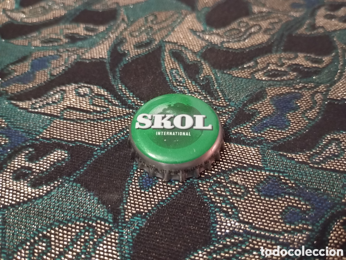 Coleccionismo de cervezas: Chapa Cerveza Skol (U) - Foto 1