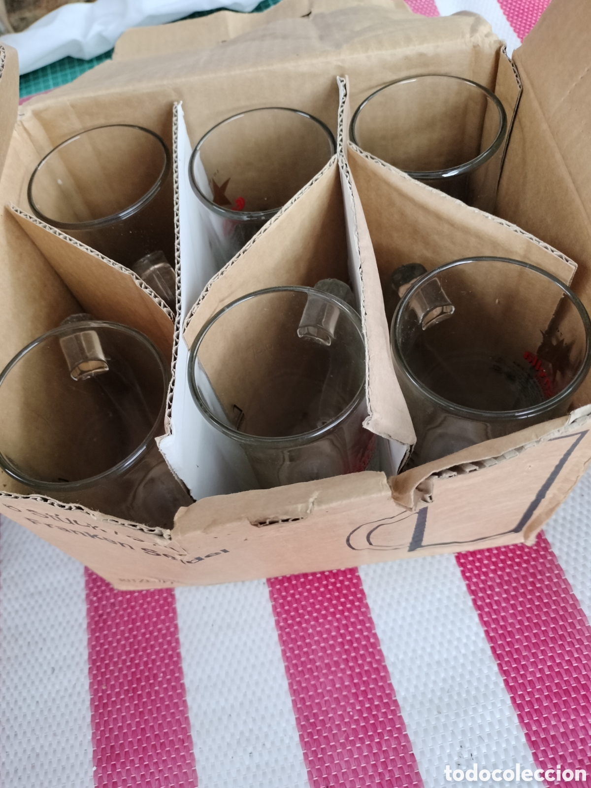 Coleccionismo de cervezas: 6Jarras estrella Dann - Foto 2