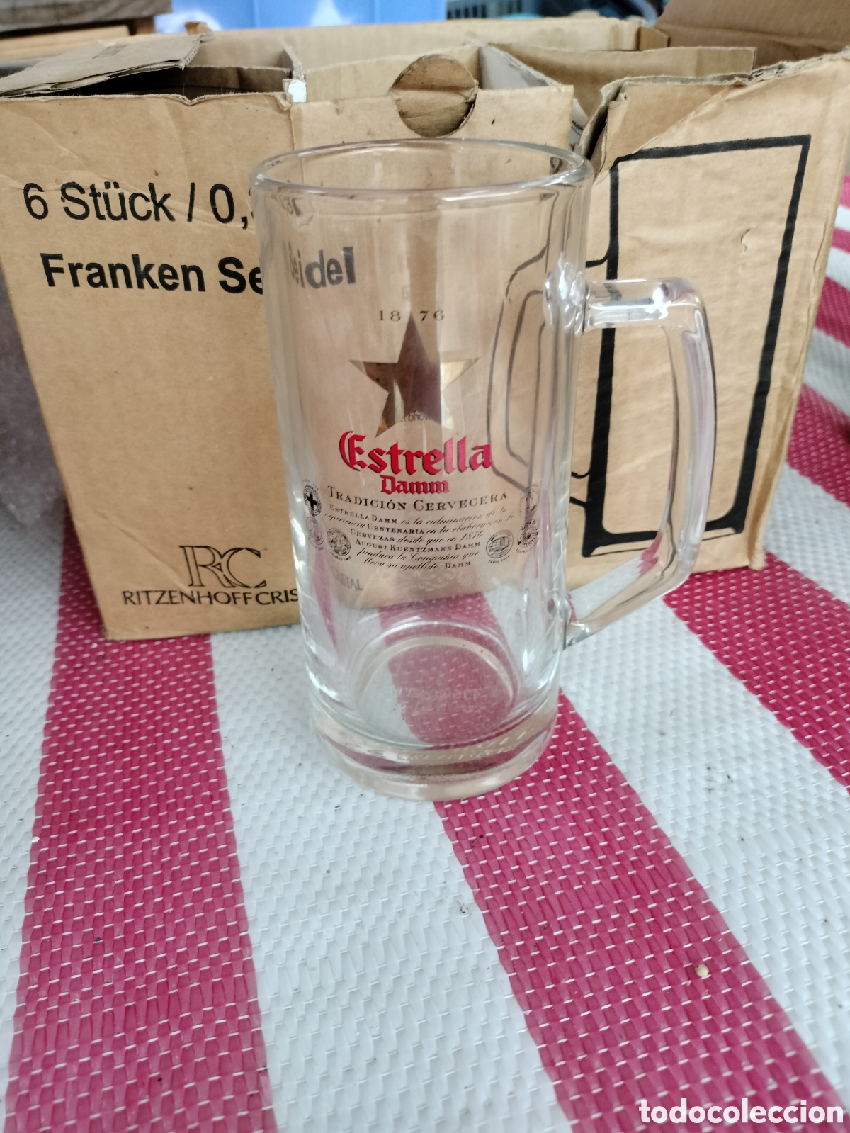 Coleccionismo de cervezas: 6Jarras estrella Dann - Foto 1