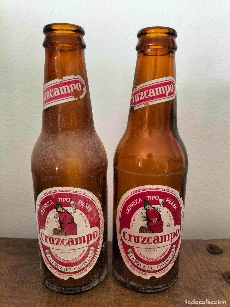 Coleccionismo de cervezas: Botellas cerveza Cruzcampo - Foto 1
