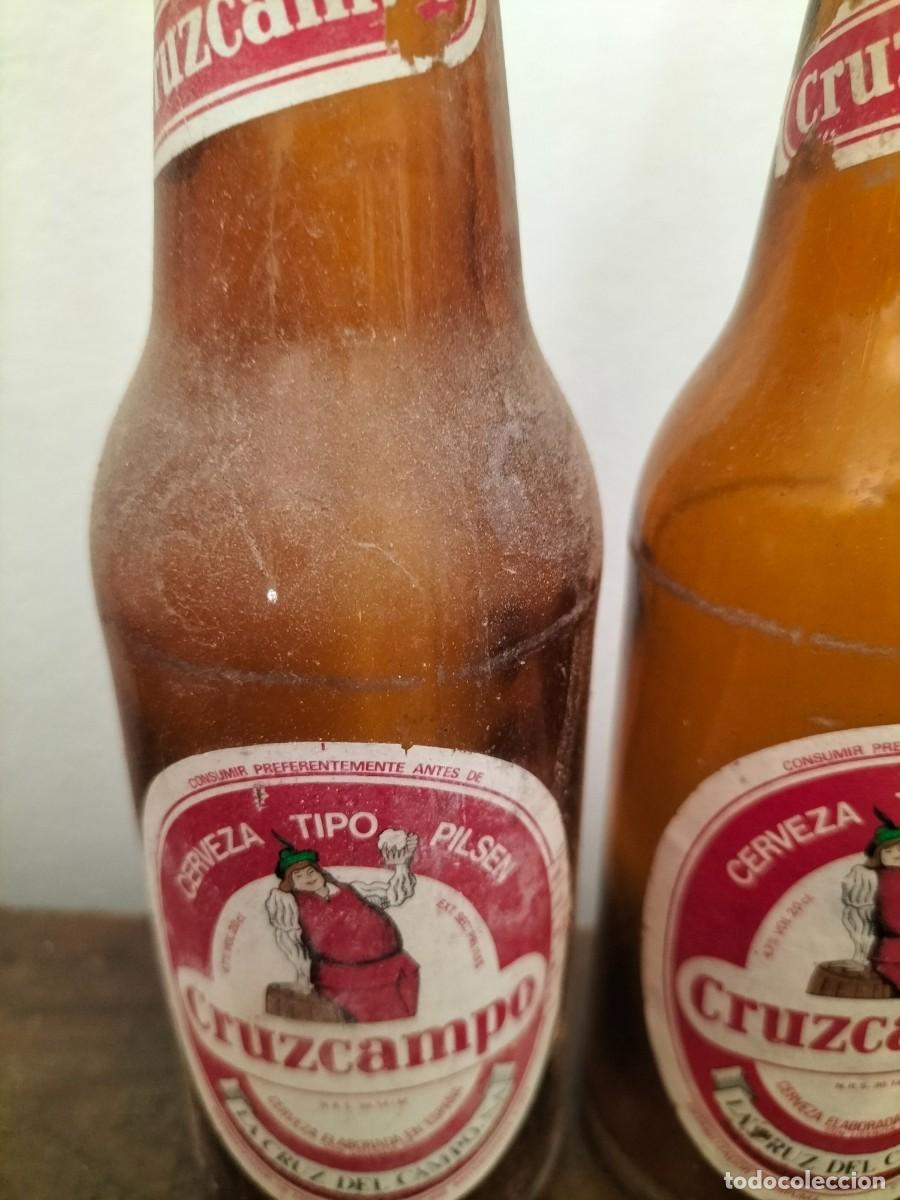 Coleccionismo de cervezas: Botellas cerveza Cruzcampo - Foto 2