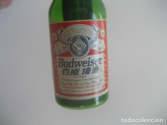 Coleccionismo de cervezas: MECHERO CON FORMA DE BOTELLA CERVEZAS BUDWEISER - Foto 3