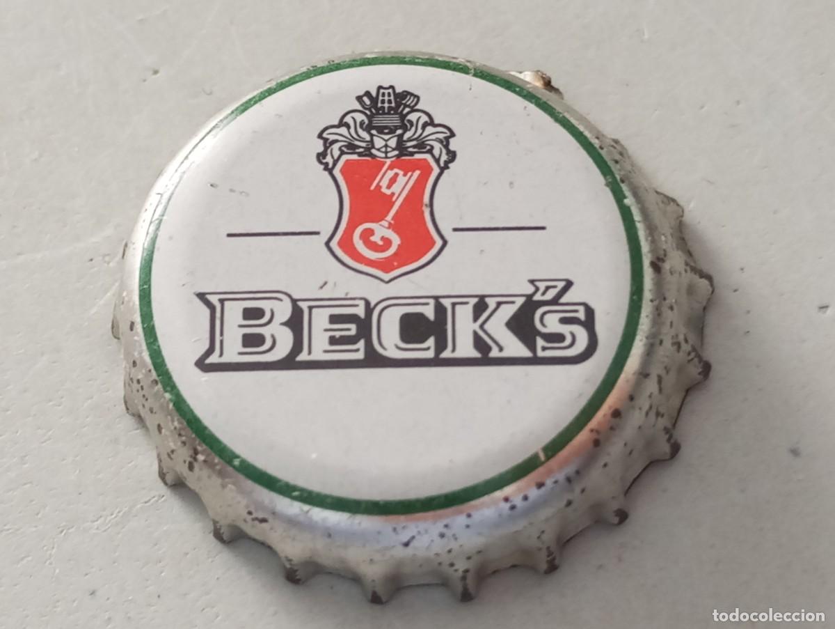 Collectable Beer: Chapa tap&oacute;n corona de la cerveza alemana BECK'S