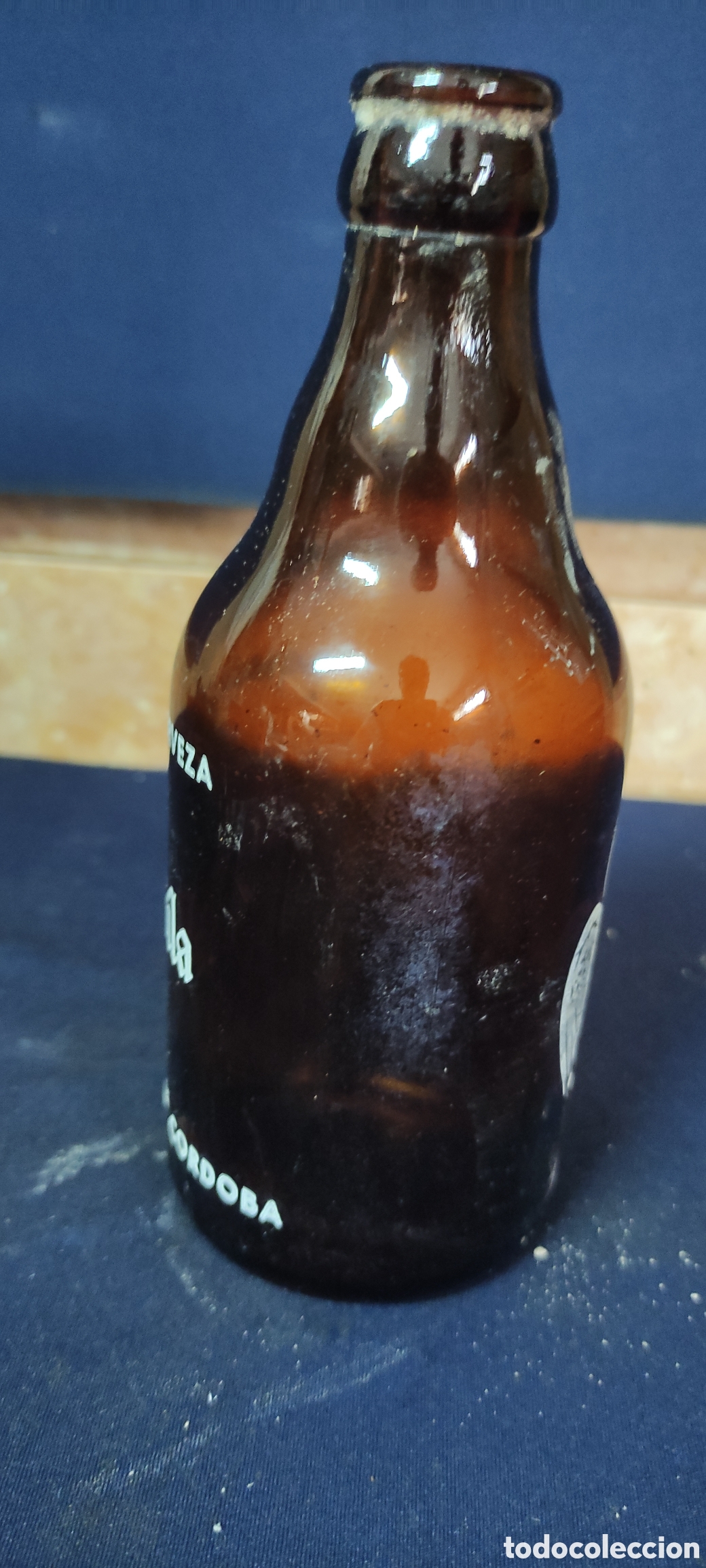 Coleccionismo de cervezas: Botell&iacute;n cervezas El Aguila - Foto 3