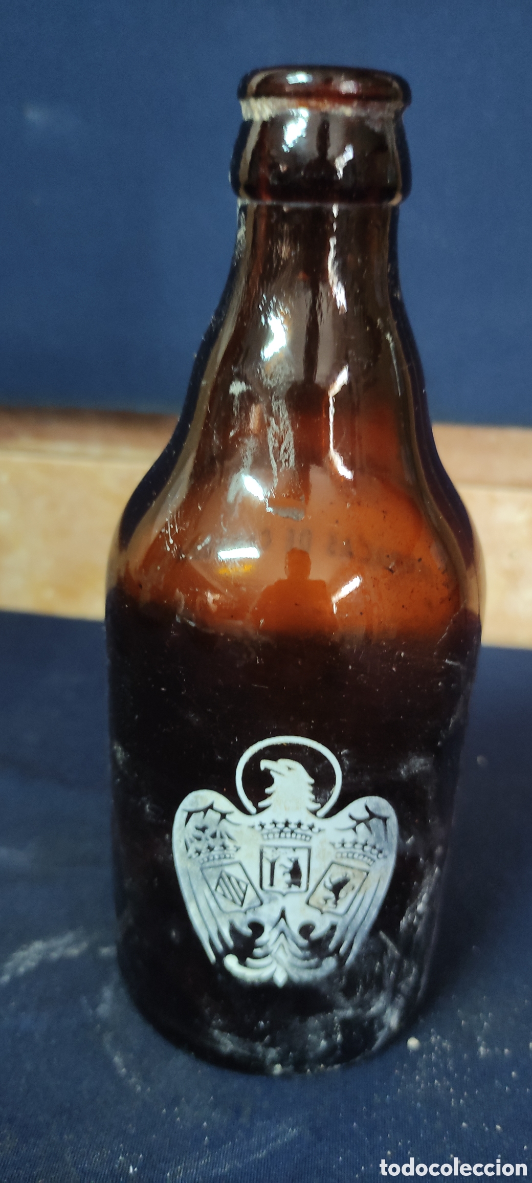 Coleccionismo de cervezas: Botell&iacute;n cervezas El Aguila - Foto 4