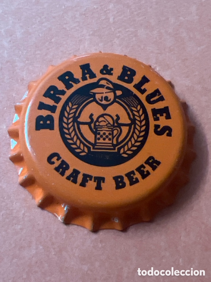 Collezionismo di birre: B12. TAPON CORONA CAPSULA CHAPA CERVEZA BIRRA & BLUES (ESPA&Ntilde;A)