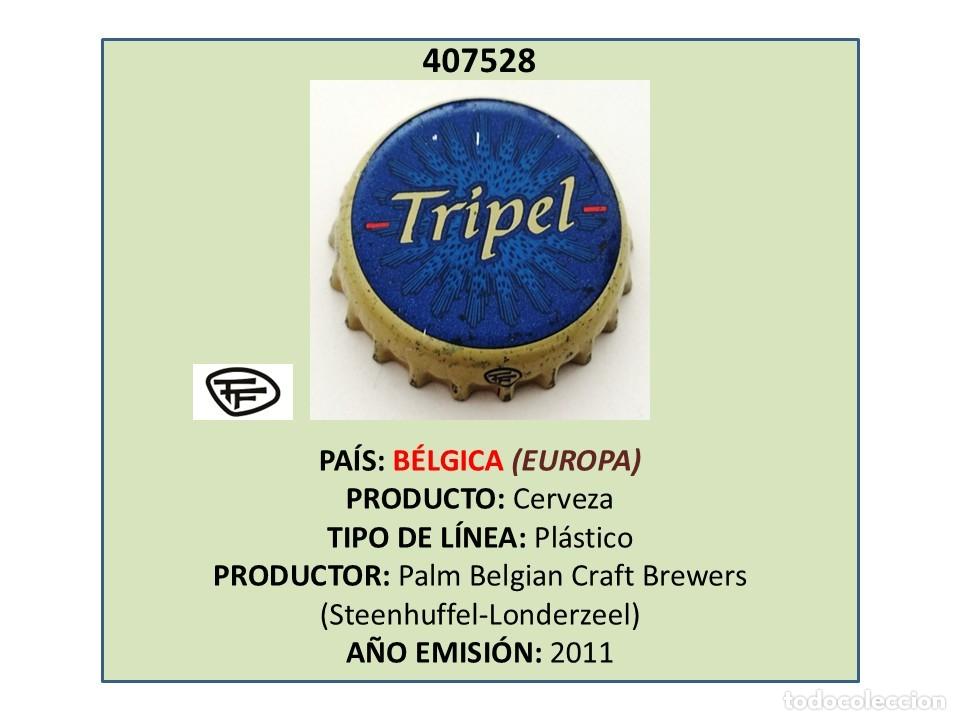 Coleccionismo de cervezas: TAPON CORONA CAPSULA CHAPA CERVEZA PALM TRIPEL (B&Eacute;LGICA)
