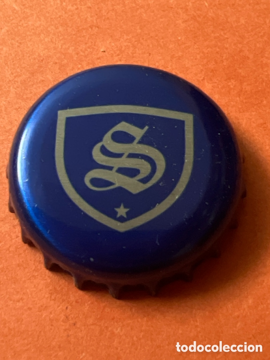 Collectable Beer: E609. chapa steimburg Mercadona azul