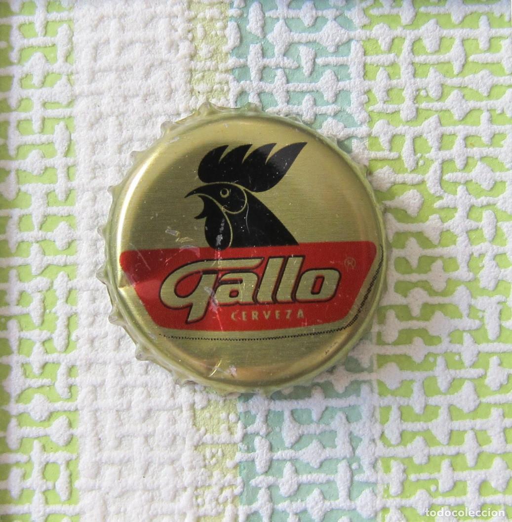 Coleccionismo de cervezas: CHAPAS TAPON CORONA CHAPA CERVEZA GALLO