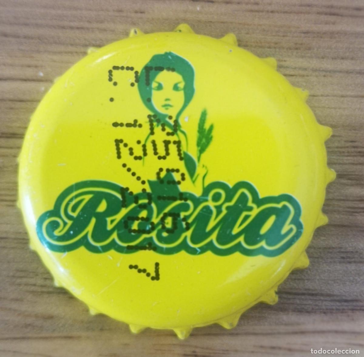 Collectable Beer: CHAPA TAPON CORONA CERVEZA - ROSITA - TARRAGONA - Reverso LETRA I