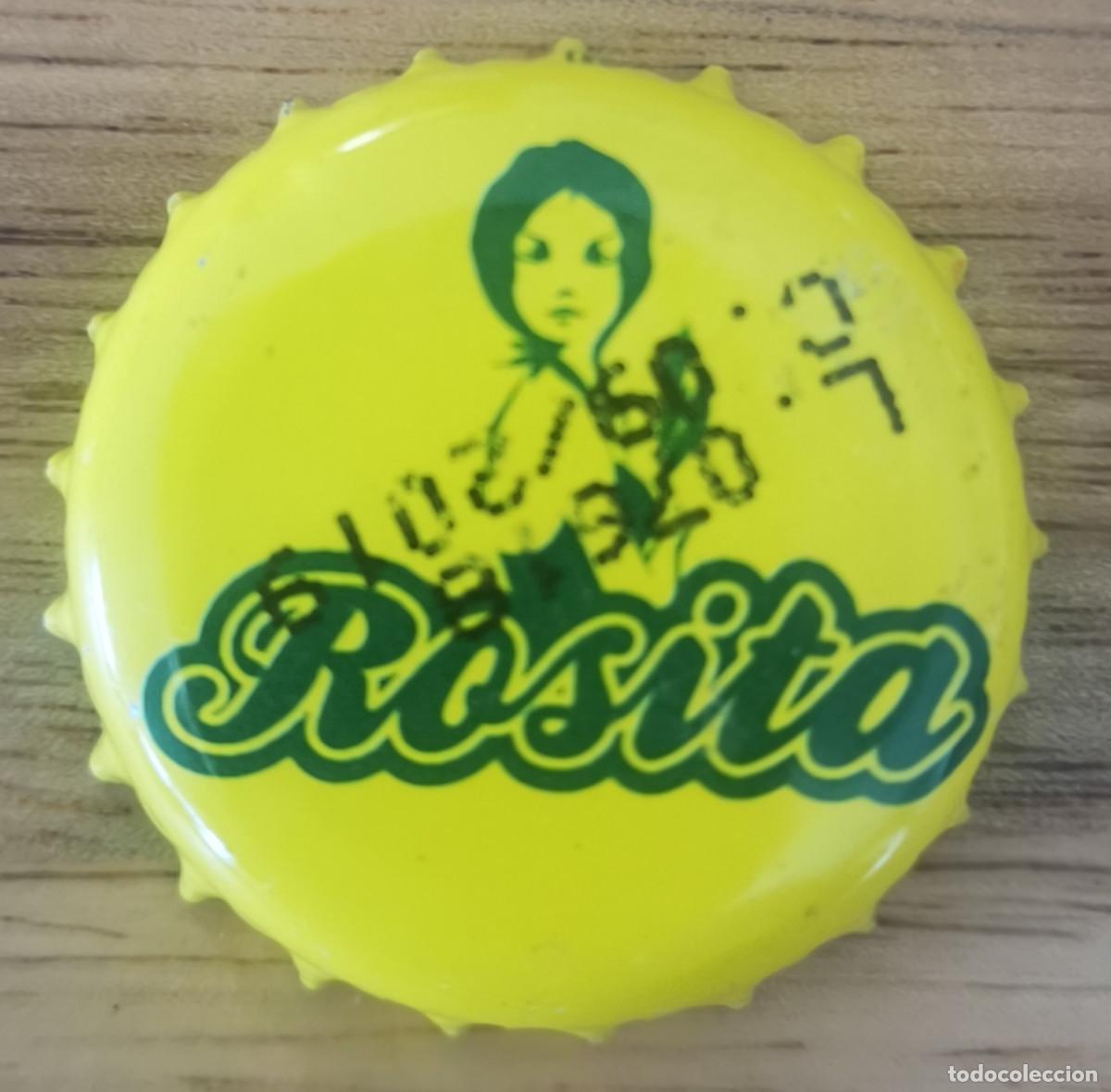 Collectable Beer: CHAPA TAPON CORONA CERVEZA - ROSITA - TARRAGONA - Reverso LETRA R Invertida