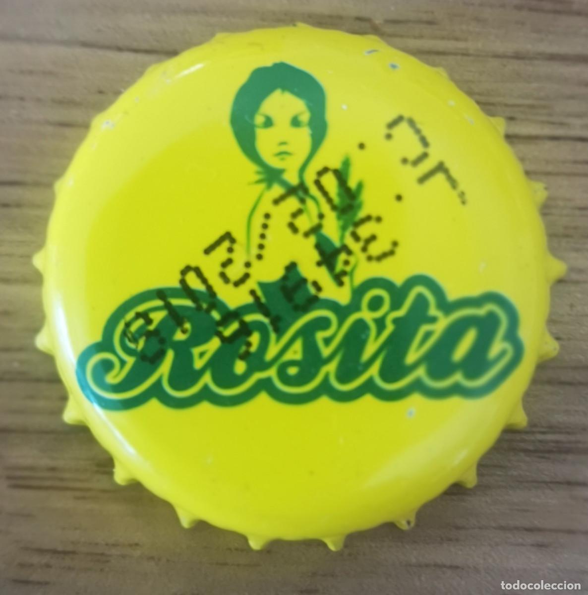 Collectable Beer: CHAPA TAPON CORONA CERVEZA - ROSITA - TARRAGONA - Reverso LETRA R