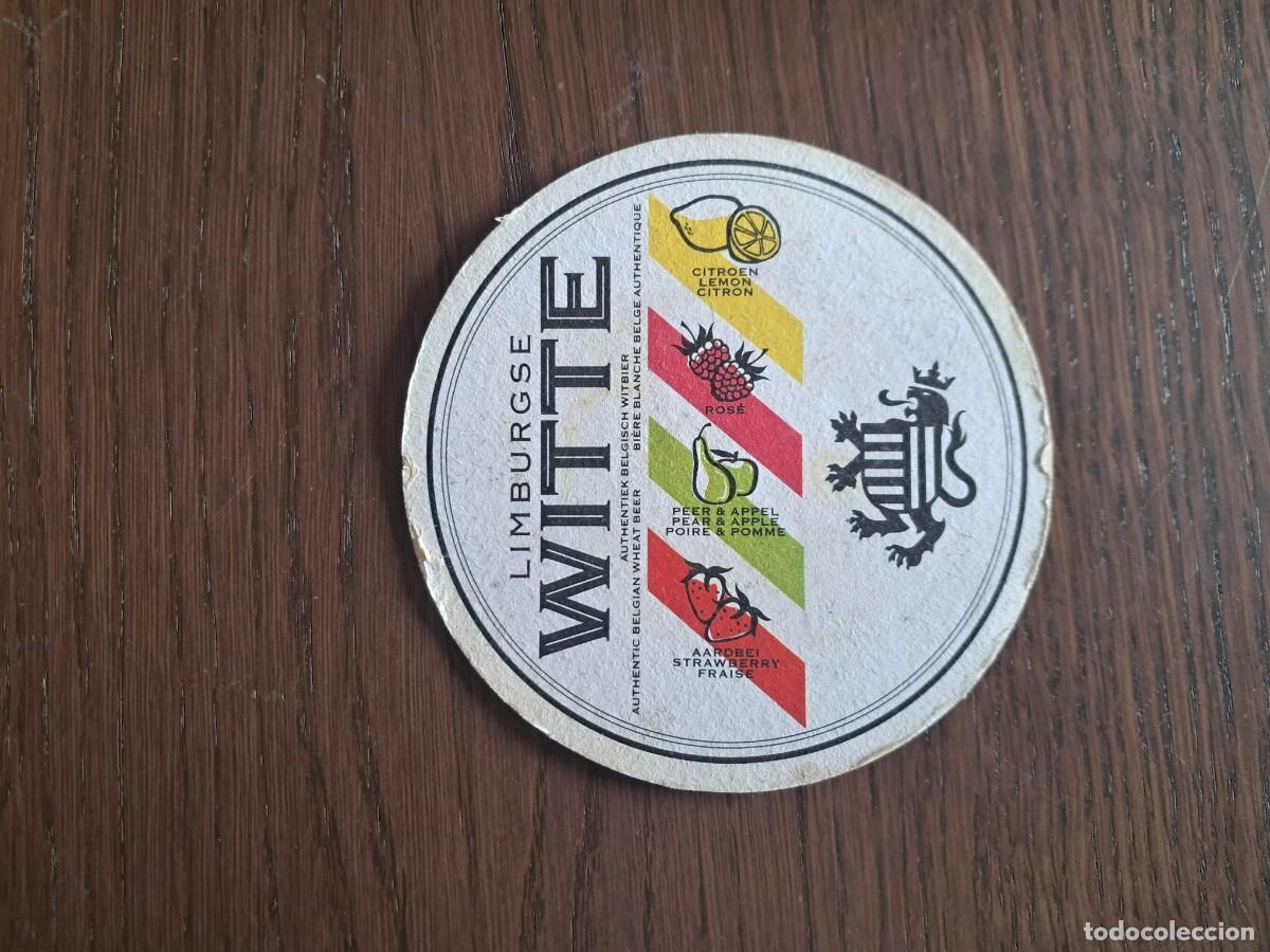 Collectable Beer: posavasos de cerveza, Limburgse witte. B&eacute;lgica.