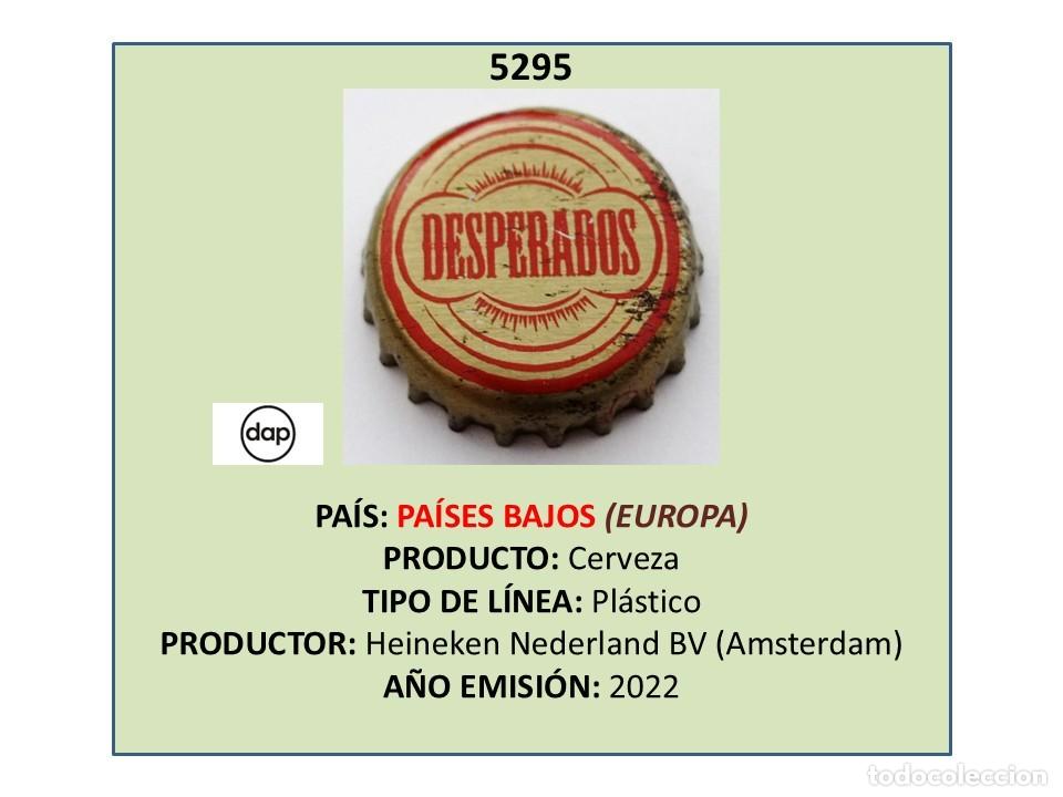Collectable Beer: TAPON CORONA CAPSULA CHAPA CERVEZA DESPERADOS (PA&Iacute;SES BAJOS)