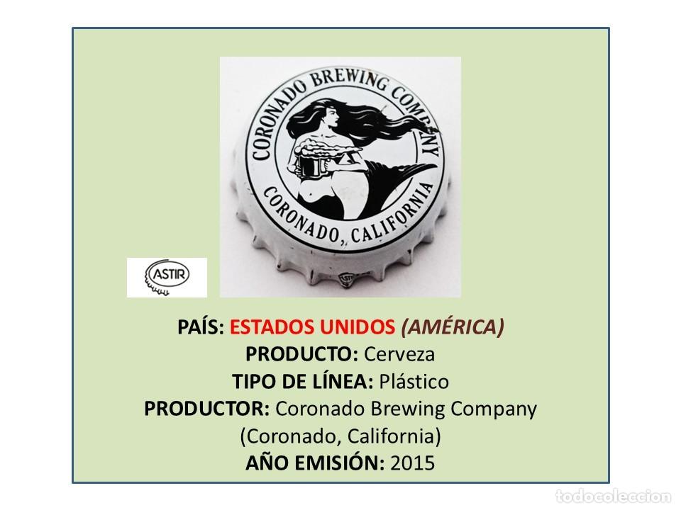 Collectable Beer: TAPON CORONA CAPSULA CHAPA CERVEZA CORONADO (ESTADOS UNIDOS)
