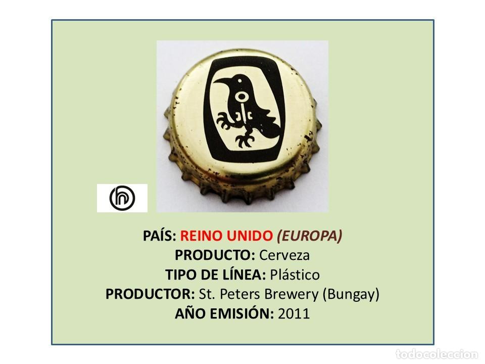 Collectable Beer: TAPON CORONA CAPSULA CHAPA CERVEZA ST. PETERS (REINO UNIDO)