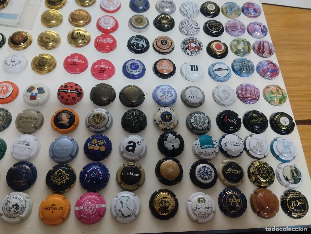 Coleccionismo de cervezas: Lote de caricas de Champanhe - Foto 1