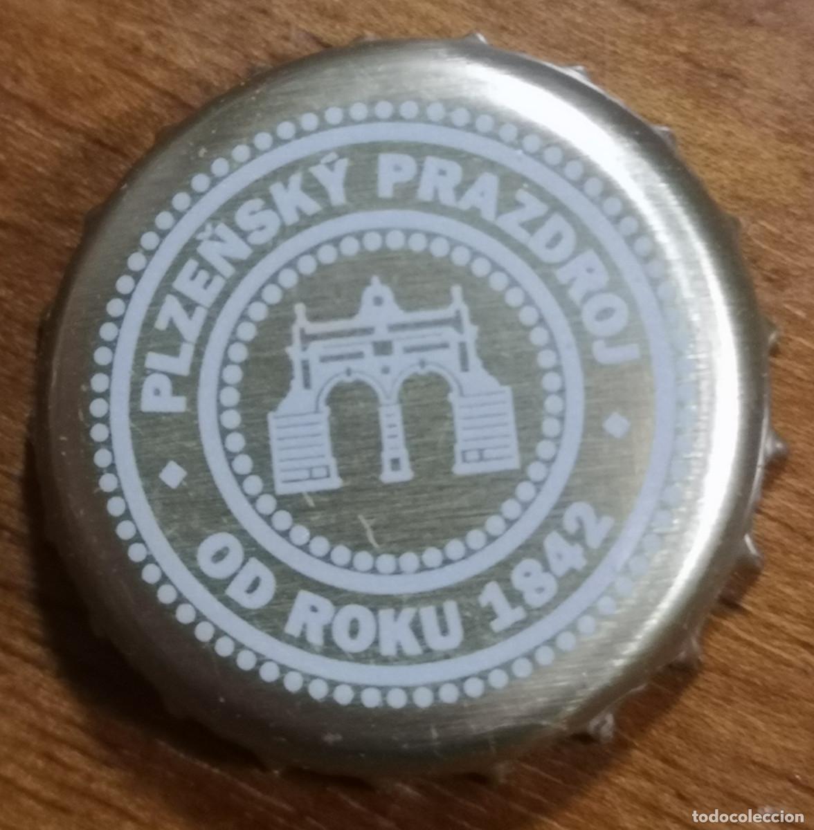 Sammeln von Brauereiartikeln: CHAPA TAP&Oacute;N CORONA CERVEZA - PLZENSKY PRAZDROJ - REPUBLICA CHECA