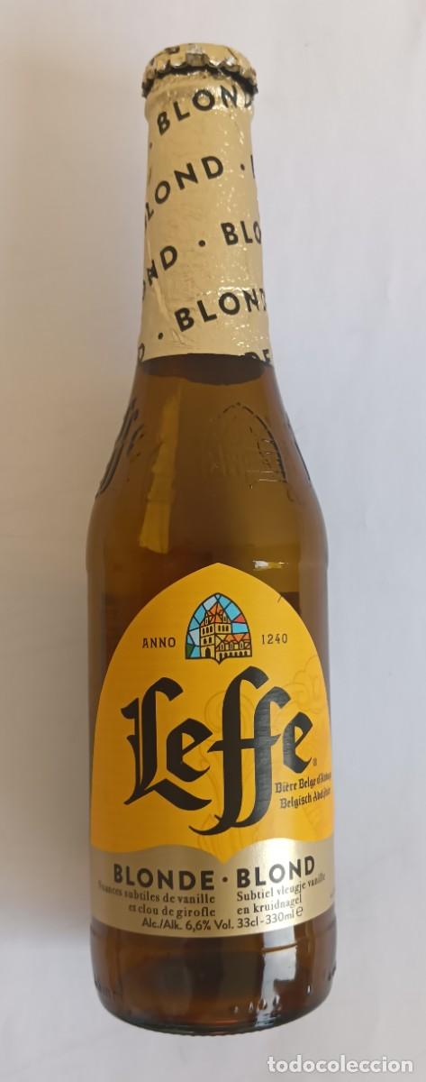 Coleccionismo de cervezas: Cerveza Leffe. vacia. - Foto 1