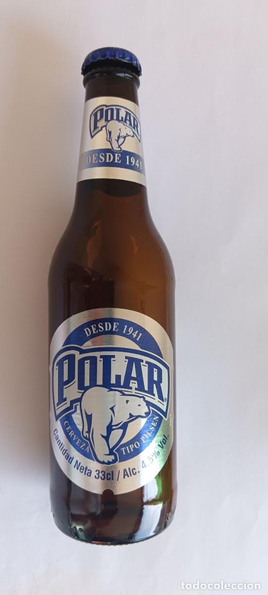 Coleccionismo de cervezas: Cerveza Polar. vacia-2 - Foto 1